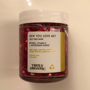 Jelly face mask with glitter urban outfitters